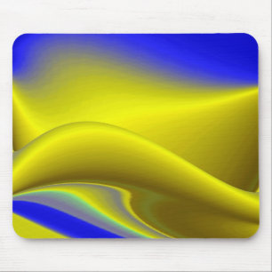 Abstrakt in goldgelber Farbe Mousepad
