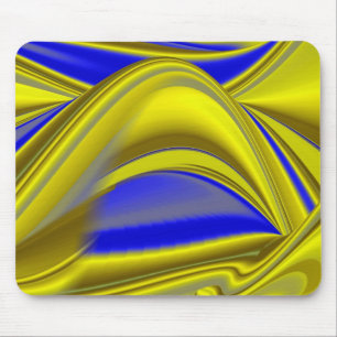 Abstrakt in goldgelber Farbe Mousepad