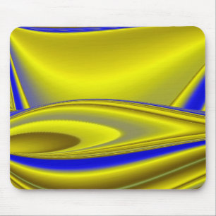 Abstrakt in goldgelber Farbe Mousepad