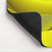Abstrakt in goldgelber Farbe Mousepad (Ecke)