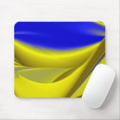 Abstrakt in goldgelber Farbe Mousepad (Mit Mouse)