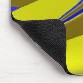 Abstrakt in goldgelber Farbe Mousepad (Ecke)