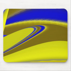 Abstrakt in goldgelber Farbe Mousepad