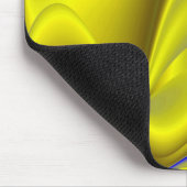Abstrakt in goldgelber Farbe Mousepad (Ecke)