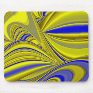 Abstrakt in goldgelber Farbe Mousepad
