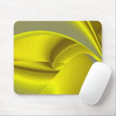 Abstrakt in goldgelber Farbe Mousepad (Mit Mouse)