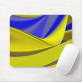 Abstrakt in goldgelber Farbe Mousepad (Mit Mouse)