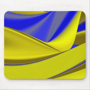 Abstrakt in goldgelber Farbe Mousepad