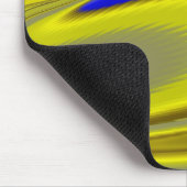 Abstrakt in goldgelber Farbe Mousepad (Ecke)