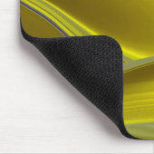 Abstrakt in goldgelber Farbe Mousepad (Ecke)