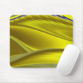 Abstrakt in goldgelber Farbe Mousepad (Mit Mouse)