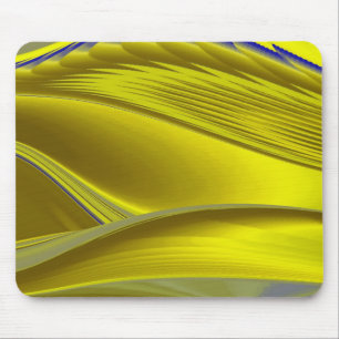Abstrakt in goldgelber Farbe Mousepad