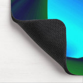 Abstrakt in grünblau mousepad (Ecke)
