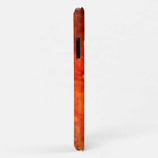 Abstrakt in Orange Case-Mate iPhone Hülle (Hinten/Rechts)