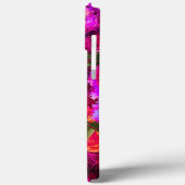 Abstrakt in Purpur, Orangen und Grüntönen Case-Mate iPhone Hülle (Rückseite / Links)