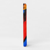 Abstrakt in Red IPhone Fall Case-Mate iPhone Hülle (Hinten/Links)