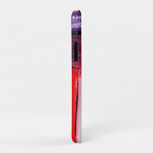 Abstrakt in Red IPhone Fall Case-Mate iPhone Hülle (Hinten/Rechts)