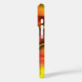 Abstrakt in Reds und Gelben Case-Mate iPhone Hülle (Rückseite / Links)