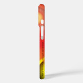Abstrakt in Reds und Gelben Case-Mate iPhone Hülle (Rückseite / Links)