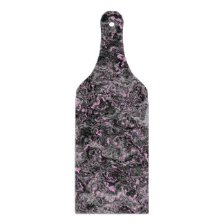Abstrakt in rosa und grauem Marmor Schneidebrett