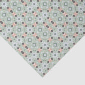 Abstrakt in rosa und grünes Gewebe Seidenpapier (Ausschnitt)