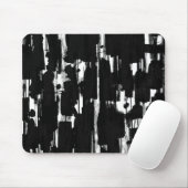 Abstrakt in Schwarz Mousepad (Mit Mouse)