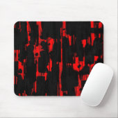 Abstrakt in Schwarz - Rot Mousepad (Mit Mouse)