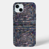 Abstrakt Infinity Pattern iPhone 15 Plus Fall Case-Mate iPhone Hülle (Rückseite)