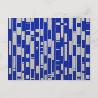 Abstrakt Inspiriert afrikanisches Textil - V2 Postkarte