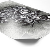 Abstrakt Inspiriert. Ein Bündel von Winkel Fotodruck (Ecke)