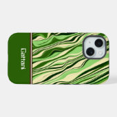 abstrakt iPhone 15 hülle (Rückseite (Horizontal))