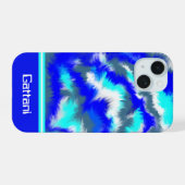 abstrakt iPhone 15 hülle (Rückseite (Horizontal))