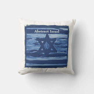 ABSTRAKT ISRAEL BUE KISSEN