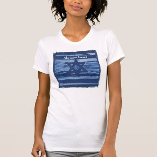 ABSTRAKT ISRAEL BUE T-Shirt