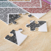 Abstrakt Jigsaw Puzzle Daisy (Seite)