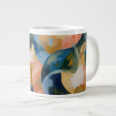 Abstrakt Jumbo-Tasse (Vorderseite Rechts)