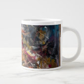 Abstrakt Jumbo-Tasse (Rechts)