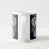 Abstrakt Jumbo-Tasse (Rückseite)