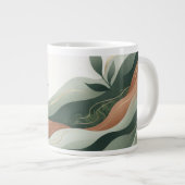 Abstrakt Jumbo-Tasse (Vorderseite Rechts)