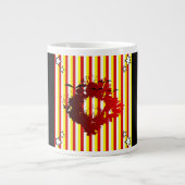 Abstrakt Jumbo-Tasse (Vorderseite)