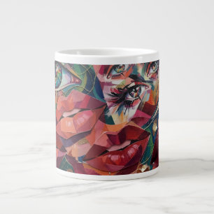 Abstrakt Jumbo-Tasse