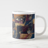 Abstrakt  Jumbo-Tasse (Rechts)
