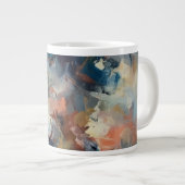Abstrakt Jumbo-Tasse (Vorderseite Rechts)
