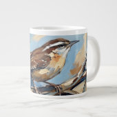 Abstrakt Jumbo-Tasse (Vorderseite Rechts)