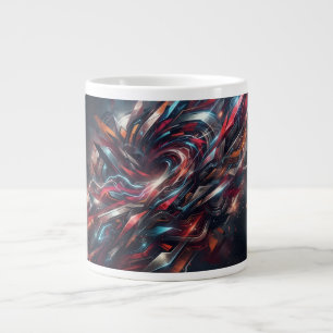 Abstrakt Jumbo-Tasse