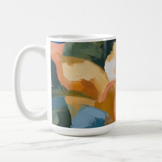 Abstrakt Kaffeetasse (Links)