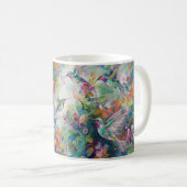 Abstrakt Kaffeetasse (VorderseiteRechts)
