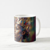 Abstrakt Kaffeetasse (VorderseiteRechts)