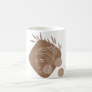 abstrakt kaffeetasse