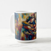 Abstrakt Kaffeetasse (Vorderseite Links)